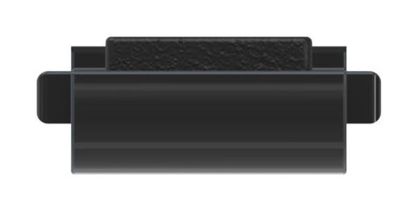Sicherungsplatte für Mod. 31 , Zink roh pulverbeschichtet in RAL 9005 glänzend