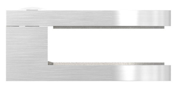 Glasklemme Mod. 32, Maße: 63x45x28mm, Anschluss: gerade, V2A, inkl. aller Schrauben und Abdeckplättchen, mit AbZ