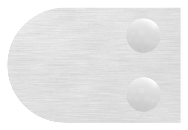 Glasklemme Mod. 32, Maße: 63x45x28mm, Anschluss: 42,4mm, V4A, inkl. aller Schrauben und Abdeckplättchen, mit AbZ