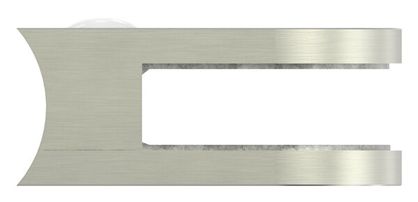 Glasklemme Mod. 32, Maße: 63x45x28mm, Anschluss: 42,4mm, in Edelstahleffekt, inkl. aller Schrauben und Abdeckplättchen, mit AbZ