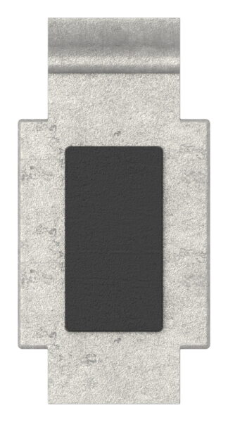 Sicherungsplatte für Mod. 34 , V4A