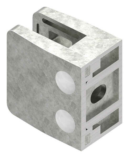 Glasklemme Mod. 34, Maße: 52x52x32,5mm, Anschluss:...