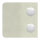 Glasklemme Mod. 34, Maße: 52x52x32,5mm, Anschluss: gerade, in Edelstahleffekt, inkl. aller Schrauben und Abdeckplättchen, mit AbZ