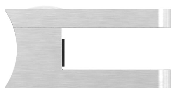 Glasklemme Mod. 36, Maße: 45 x 55 x 28,5mm, Anschluss: 48,3mm, in V4A, inkl. aller Schrauben und Abdeckplättchen, AbZ/AbG in Vorbereitung