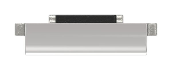 Sicherungsplatte für Mod. 38 , V4A,  hochglanzpoliert