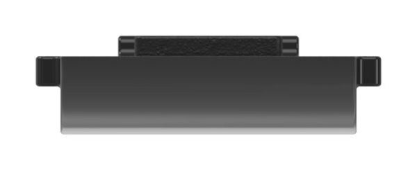 Sicherungsplatte für Mod. 38 , Zink roh pulverbeschichtet in RAL 9005 glänzend