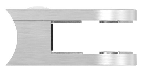 Glasklemme Mod. 38, Maße: 63x45x30mm, Anschluss: 42,4mm, V2A, inkl. aller Schrauben und Abdeckplättchen, mit AbZ