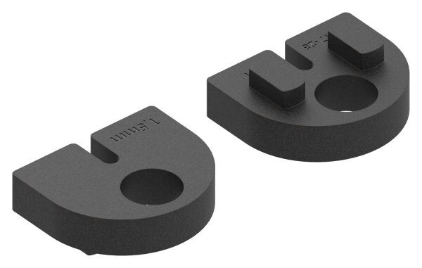 Gummi 1 Paar für  Mod. 28, Blech 1,5mm