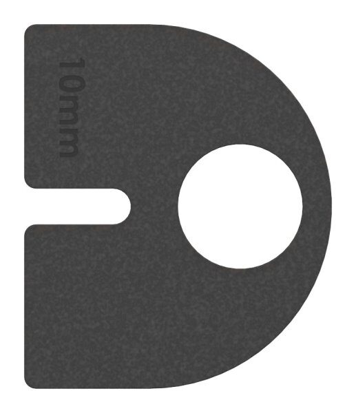 Gummi 1 Paar für  Mod. 28, ESG-Glas 10mm