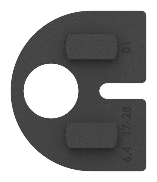 Gummi 1 Paar für  Mod. 30, Blech 3mm