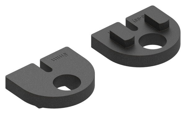 Gummi 1 Paar für  Mod. 30, Blech 5mm