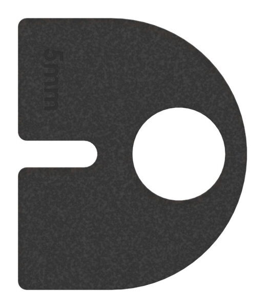 Gummi 1 Paar für  Mod. 30, Blech 5mm