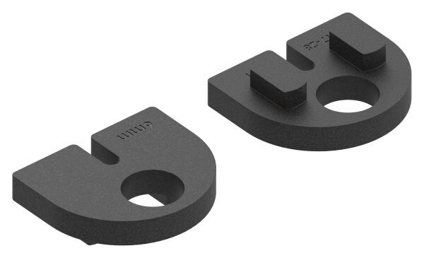 Gummi 1 Paar für  Mod. 30, ESG-Glas 6mm