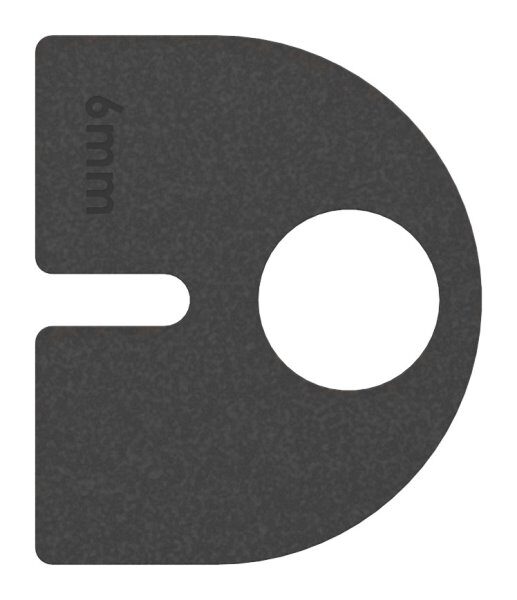 Gummi 1 Paar für  Mod. 30, ESG-Glas 6mm