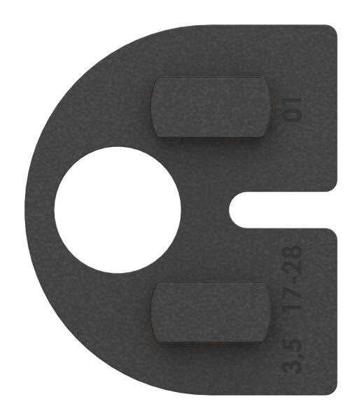 Gummi 1 Paar für  Mod. 30, VSG-Glas 8,76mm