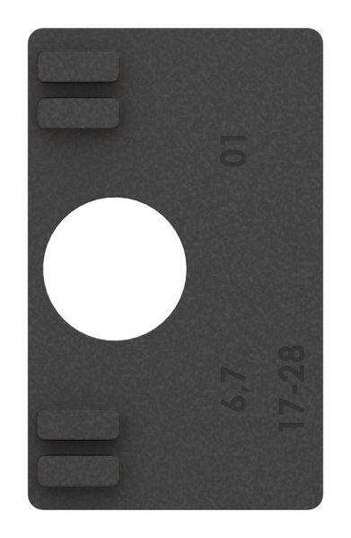 Gummi 1 Paar für  Mod. 31, Blech 2mm