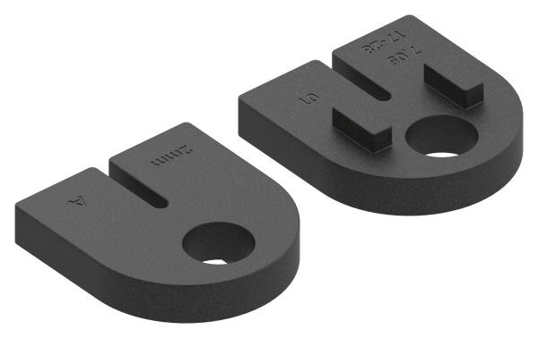 Gummi 1 Paar für  Mod. 32, Blech 2mm