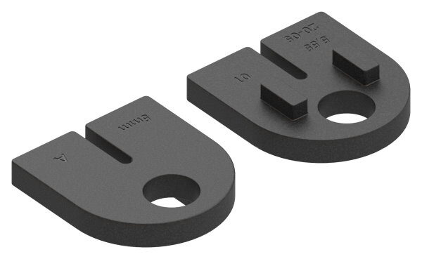 Gummi 1 Paar für  Mod. 32, Blech 5mm