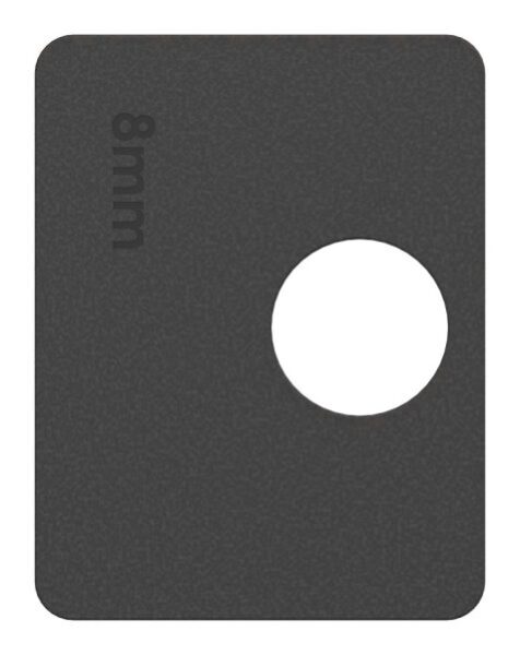 Gummi 1 Paar für  Mod. 34, ESG-Glas 8mm