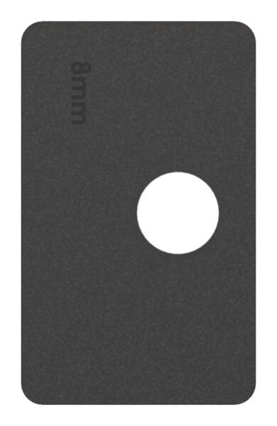 Gummi 1 Paar für  Mod. 35, ESG-Glas 8mm