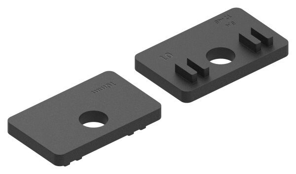 Gummi 1 Paar für  Mod. 35, ESG-Glas 10mm