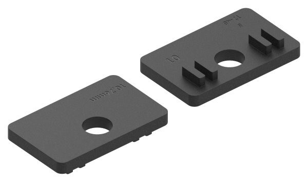 Gummi 1 Paar für  Mod. 35, VSG-Glas 10,76mm