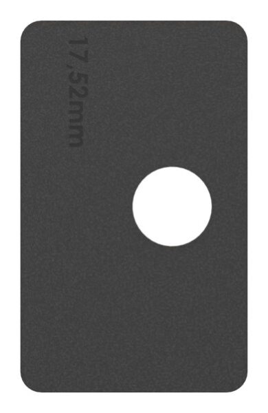 Gummi 1 Paar für  Mod. 35, VSG-Glas 17,52mm