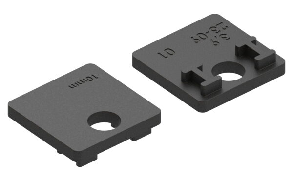 1 Paar Gummi für Mod. 36, für ESG-Glas 10mm