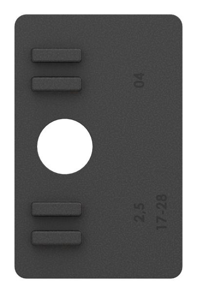 Gummi 1 Paar für  Mod. 39, VSG-Glas 20,76mm