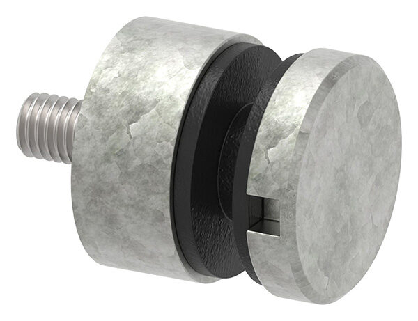 Glaspunkthalter, Ø 30mm, Anschluss: flach, Gewinde...