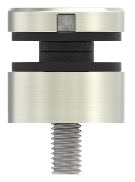 Glaspunkthalter, Ø 30mm, Anschluss: flach, Gewinde...
