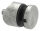 Glaspunkthalter, Ø 30mm, Anschluss: 42,4mm, Gewinde M8, Glasbohrung: mind. 15mm, Klemmbereich: 6,0 - 12,76mm, Zink roh, inkl. Gummi