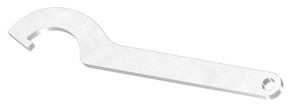 Gabelschlüssel für Punktglashalter Ø 30mm, V2A