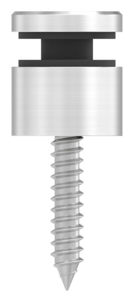 Glaspunkthalter, Ø 16mm, Anschluss: flach, mit...