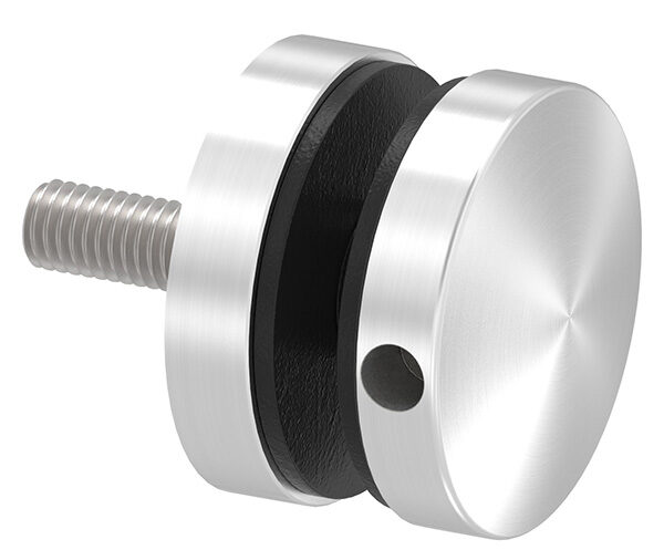 Glaspunkthalter Ø 40mm, Anschluss: flach, V2A,...