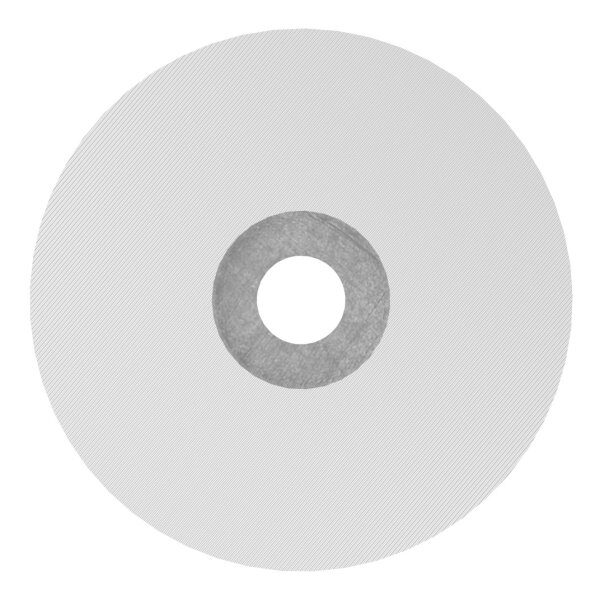 Unterteil für 52mm Glaspunkthalter mit Innengewinde M10, T: 5mm, mit geradem Anschluss, V2A