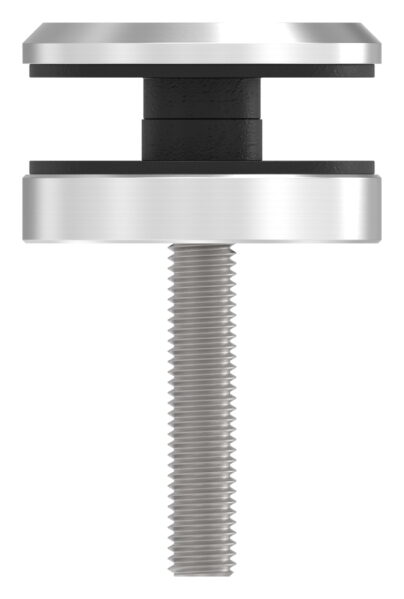 Glaspunkthalter, Ø 52mm, Anschluss: flach,...