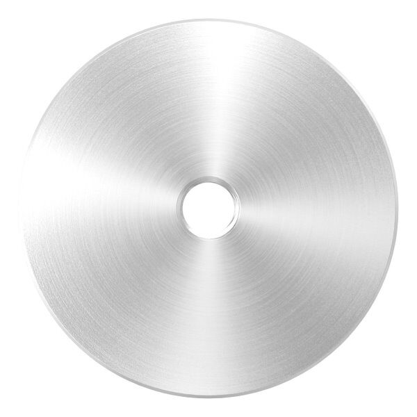 Unterteil für 62mm Glaspunkthalter mit Innengewinde M10, T: 50mm, mit geradem Anschluss, V2A