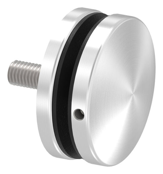 Glaspunkthalter, Ø 72mm, Anschluss: flach, Gewinde...