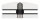 Glaspunkthalter, Ø 72mm, Anschluss: flach, Gewinde M12, Glasbohrung: mind. 18mm, Klemmbereich 12,0 - 21,52mm, V4A, inkl. Gummi, mit allgemeinem bauaufsichtlichen Prüfzeugnis (abP)