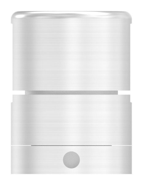 Brenk Grundhalter für Flachstäbe 20x6mm, mit Innengewinde M8, Aluminium 6063 T6, eloxiert