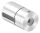 Brenk Grundhalter für Flachstäbe 30x6mm, mit Innengewinde M8, Aluminium 6063 T6, eloxiert