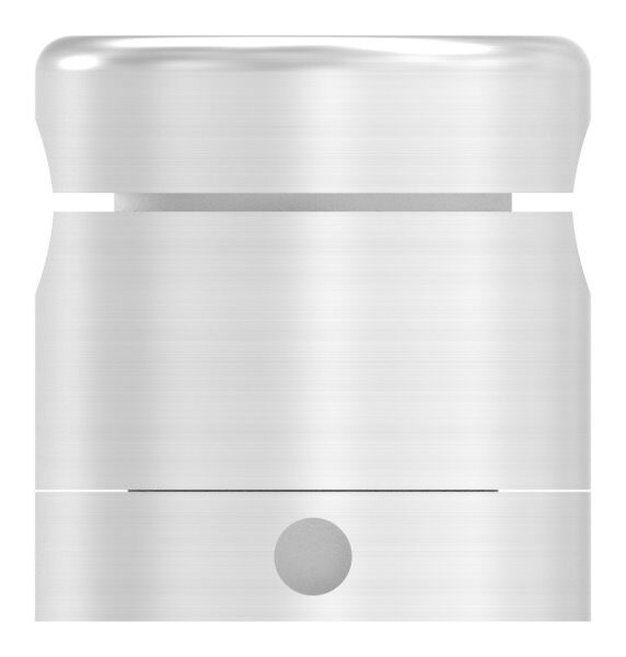 Brenk Grundhalter für Stäbe Ø 10mm, mit Innengewinde M8, Aluminium 6063 T6, eloxiert