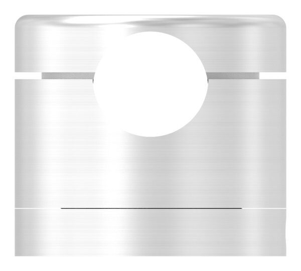 Brenk Grundhalter für Stäbe Ø 16mm, mit Innengewinde M8, Aluminium 6063 T6, eloxiert