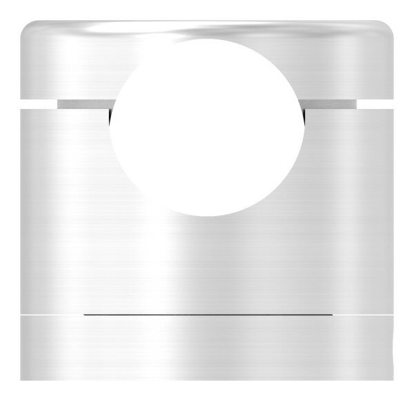 Brenk Grundhalter für Stäbe Ø 20mm, mit Innengewinde M8, Aluminium 6063 T6, eloxiert
