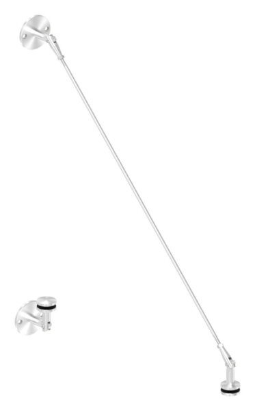 Vordachsystem abgehangen, Punkthalter Ø 52mm,...
