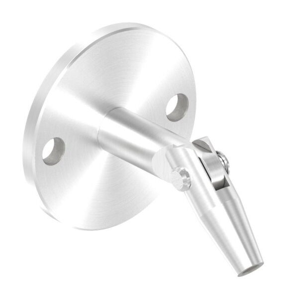 Vordachsystem abgehangen, Punkthalter Ø 52mm, ohne Zugstange, ZiE erforderlich, V4A