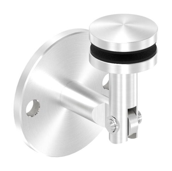 Vordachsystem abgehangen, Punkthalter Ø 52mm, ohne Zugstange, ZiE erforderlich, V4A