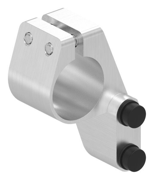 Set für Glasschiebetüren, V2A, bestehend aus:
2x Einzelrollwägen
1x Endstopper rechts
1x Endstopper links
1x Gabelschlüssel
1x Bodenführung