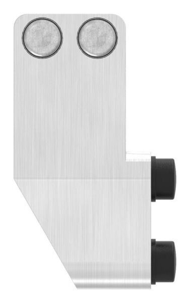 Stopper links für Einzelrollwägen, V2A